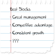 Qualities of A Great Stock
