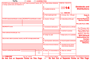 Investment Tax Forms