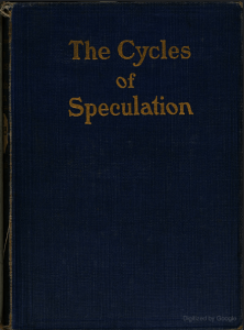 The Cycles of Speculation book cover