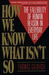 "How We Know What Isn't So" book cover